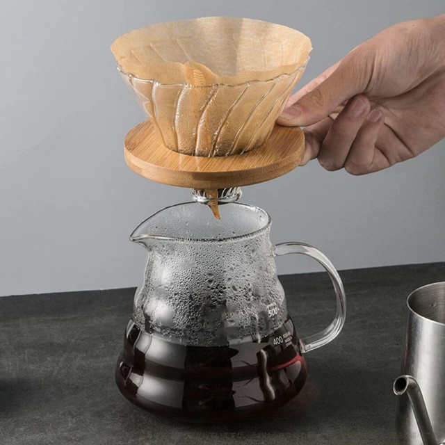 Mini Pentola Per Latte In Vetro Borosilicato Con Manico In Legno – Antiscottatura, Per Sciogliere Cioccolato E Riscaldare Salse, Piccola E Resistente