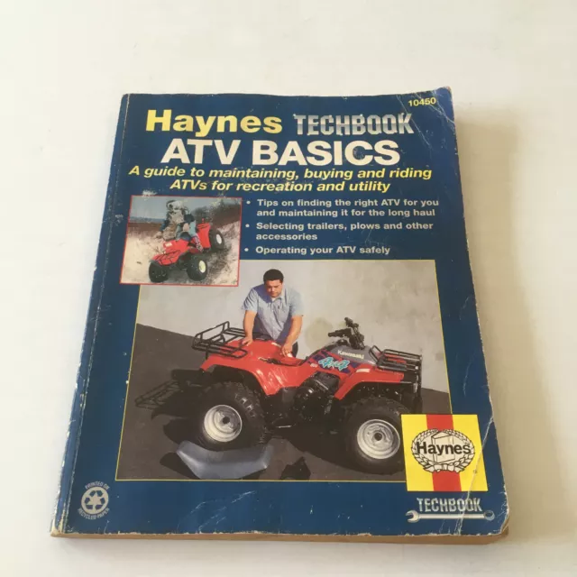 Vintage Haynes techbook ATV  basics do it yourselfter how to PB book