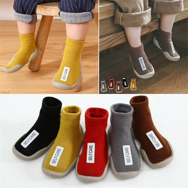 Scarpe da neonato Antiscivolo Calze pantofole per bambini For 6-30 Months
