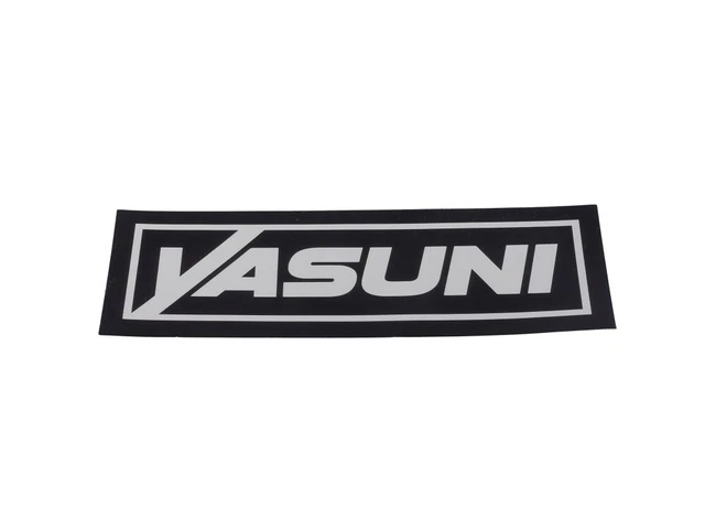 Autocollant Silencieux 110x25mm YASUNI