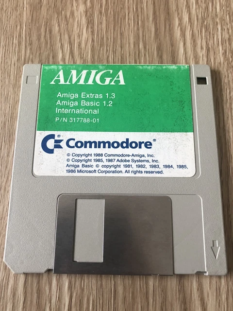 DISQUETTE AMIGA EXTRAS 1.3 Basic 1.2 International Commodore Amiga 500 Rare EUR 5,99 - FR