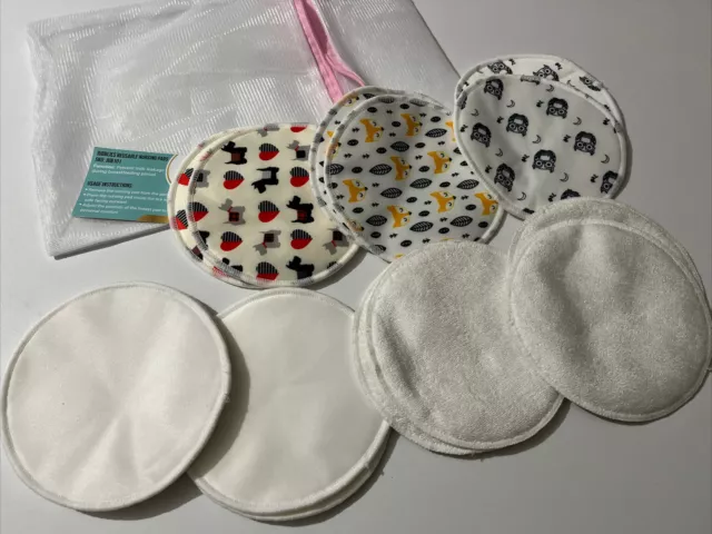 Nuevo juego de almohadillas de enfermería reutilizables 14 Jublies con bolsa