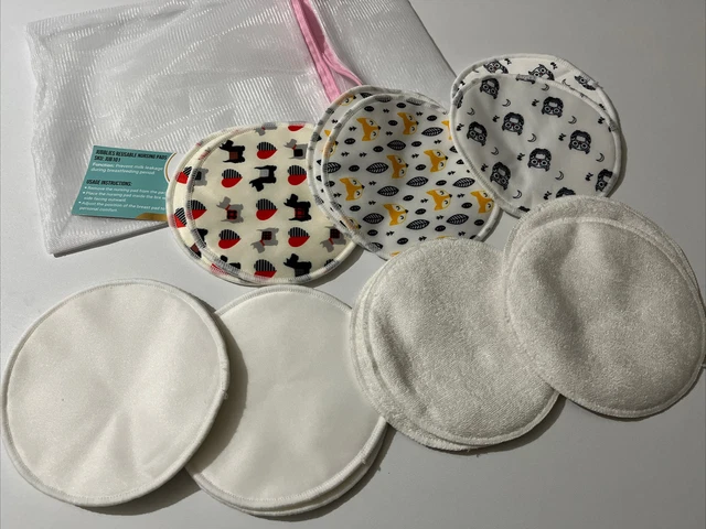 Nuevo juego de almohadillas de enfermería reutilizables 14 Jublies con bolsa