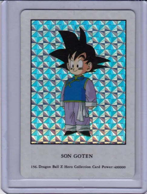 SON GOTEN Dragon Ball Z Hero Collection Serie 1 CCG Prizm Tarjeta 156 Holo