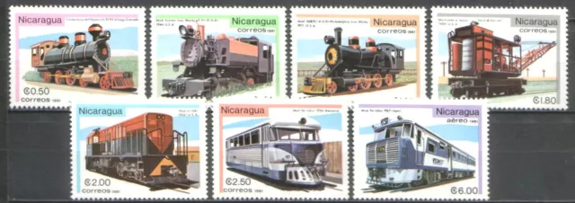 Nicaragua - n. Michel 2231/2237 nuovo di zecca / nuovo di zecca ** (n125)
