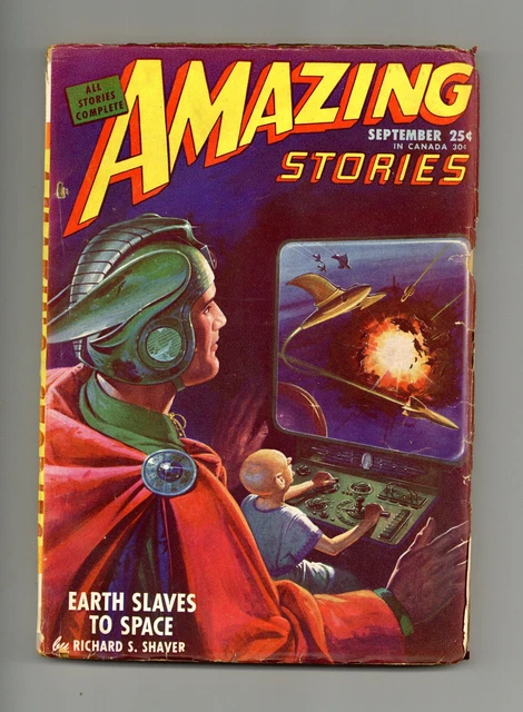 Amazing Stories Pulp Sep 1946 Vol. 20 #6 VG/FN 5.0