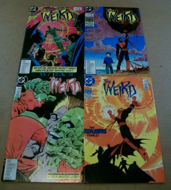The Weird ~ #1-4 Complete Set/Run (DC Comics, 1988) High Grade