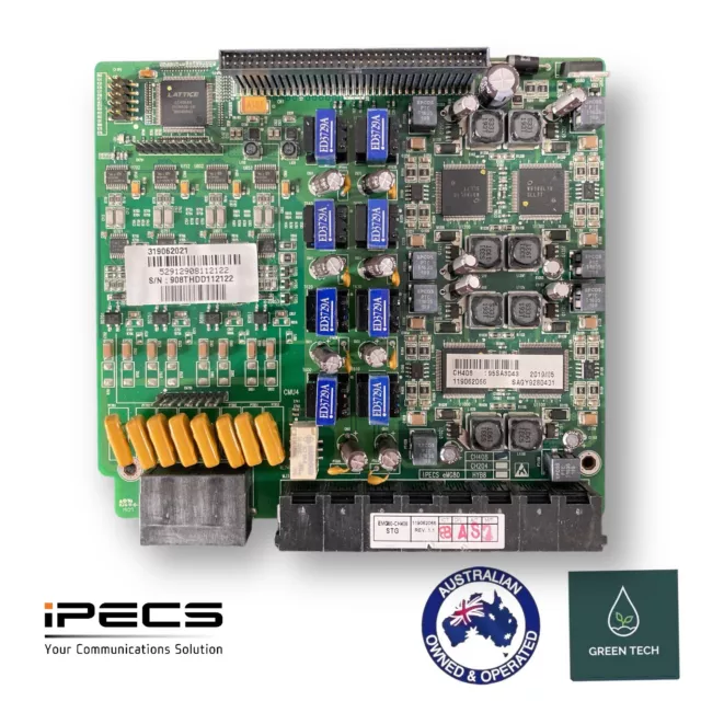 LG Ericsson iPECS eMG80 4-CO Line & 8-Hybrid Interface Board eMG80 CH408