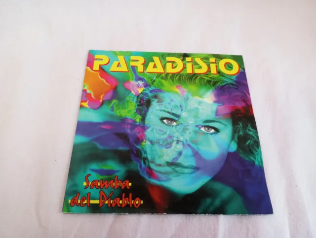 Cd Single Paradisio Samba Del Diablo 3 Titres 1999