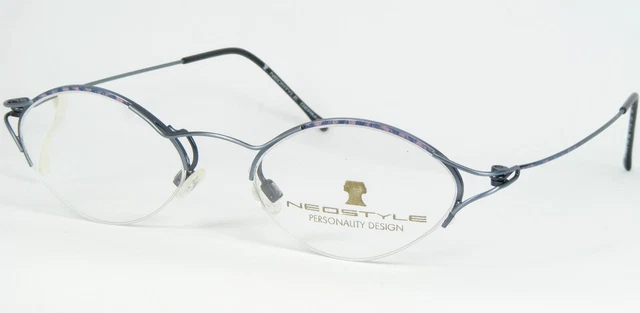 Lunettes Vintage NEOSTYLE College 12 750 - Monture Métal Multicolore Ovale - NOS (Neuf D'Origine Stock)