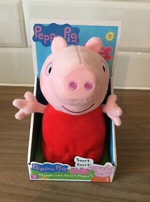 Peppa Pig 20cm Giggle & Snort Talking Plush Soft Toy S1