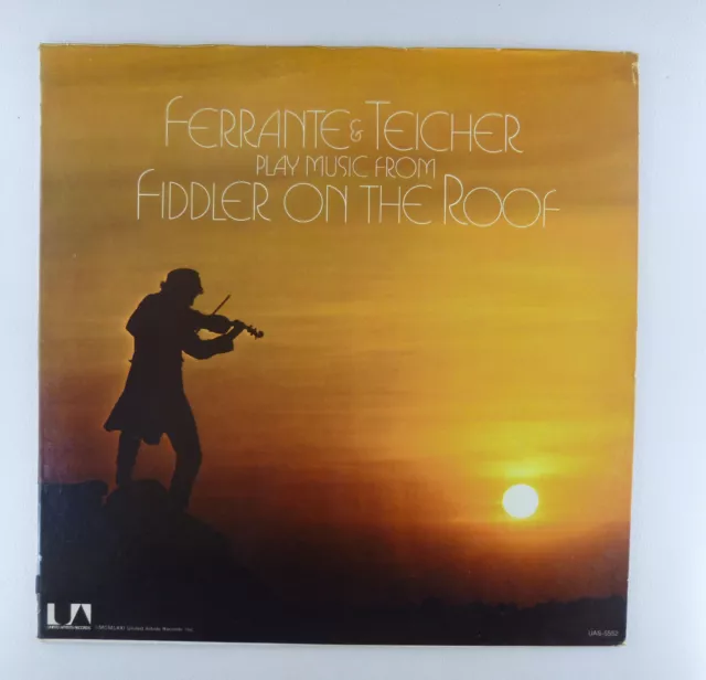 12" LP Vinyl - Ferrante & Teicher – Fiddler On The Roof - M1942 N3