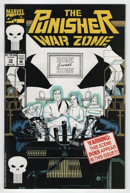 THE PUNISHER WAR ZONE  #12    (MARVEL 1992) VF or BETTER!!!