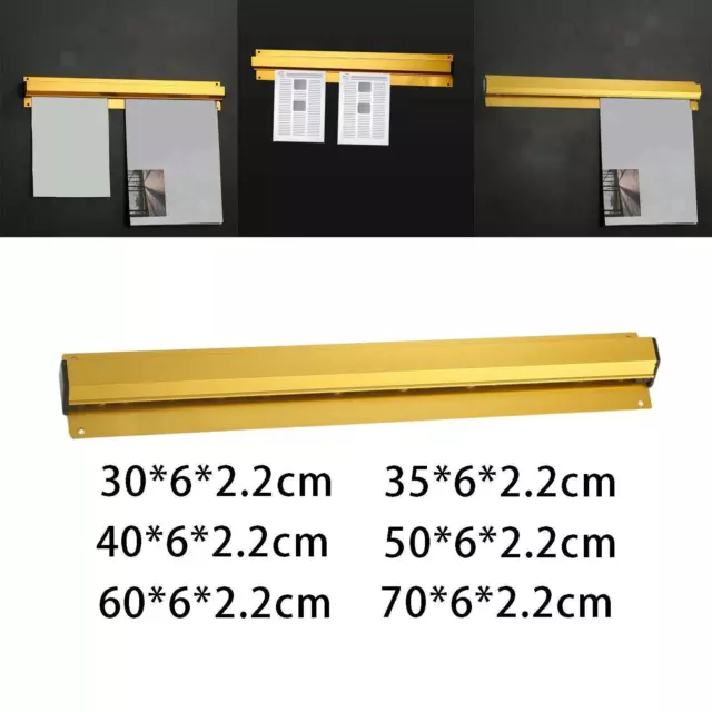 Aluminum Kitchen Slide Check Rack, Menu & Check Displayers Bill Orders Ticket