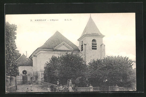 CPA Andilly, L´Eglise
