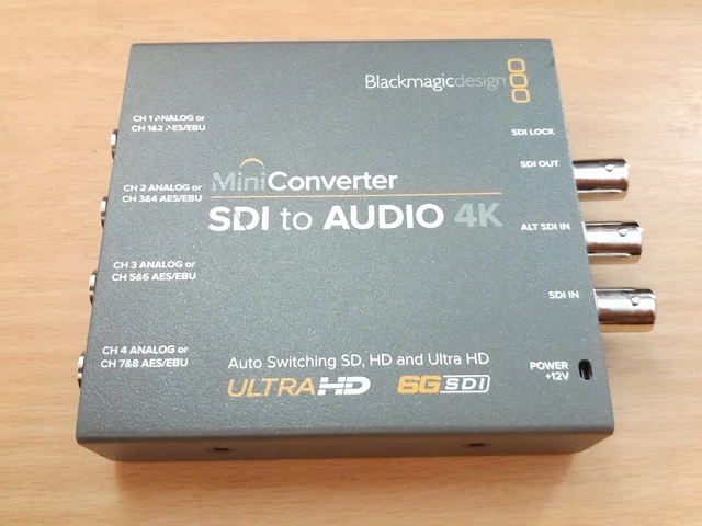 Blackmagicdesign Mini Converter SDI to Audio 4K