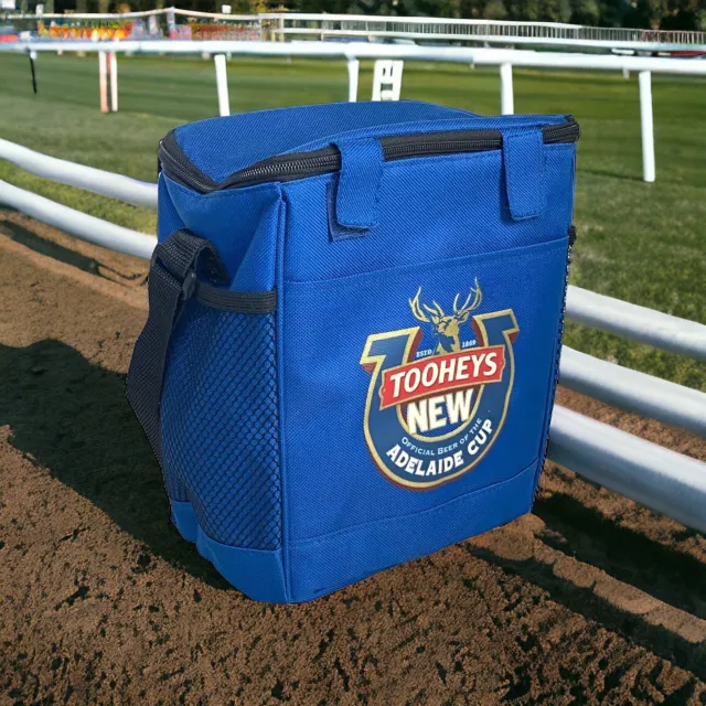 Tooheys New Adelaide Cup Six Pack Insulated Beer Cooler with Handle Zip Opening