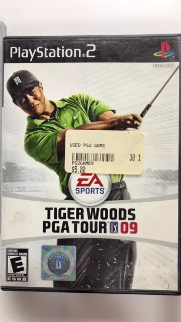Tiger Woods PGA Tour 09 (Sony PlayStation 2, 2008) - CIB