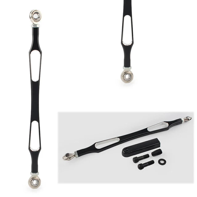 CNC BLACK GEAR Shift Linkage Shifter Link For Harley Touring Softail