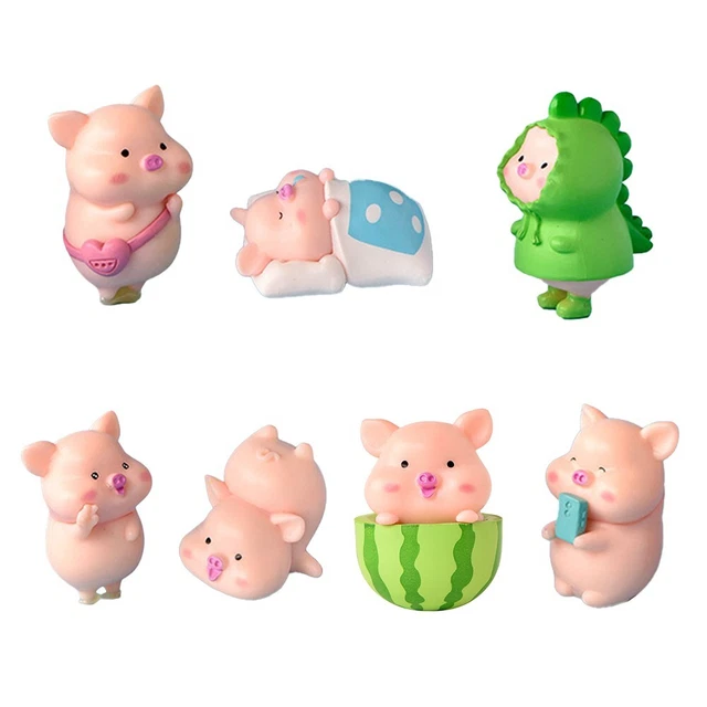 100 Mini Figurines Capybara En Résine – 0,89x1,09 Cm – Maison De Poupée, Jardin De Fées, Déco Miniature