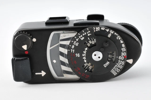 [Near MINT] Leica Meter MR MR-4 Black Exposure Flash Light Meter From JAPAN #456