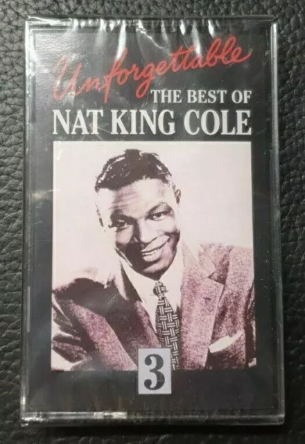 Unforgettable The Best Of Nat King Cole Audio Cassette Tape Volume 3. New. Sw3