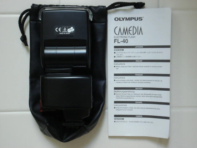 Olympus FL 40 Shoe Mount Flash