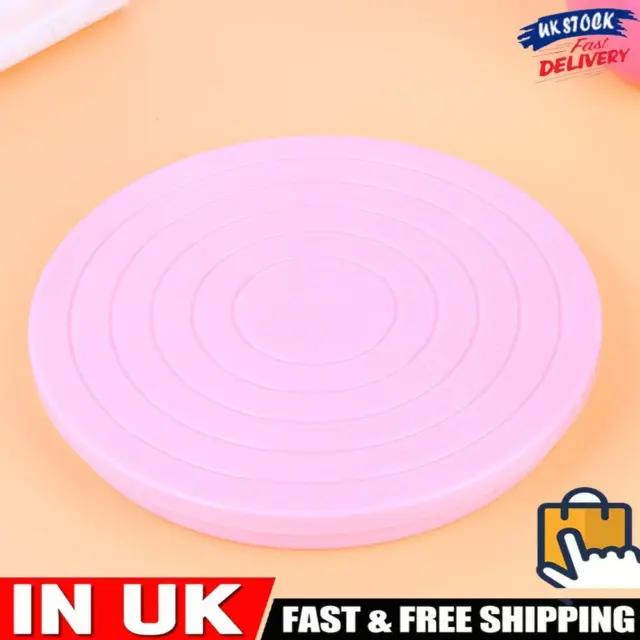 Small Cake Revolving Turntable Decor Stand Platform Rotating Baking Tools