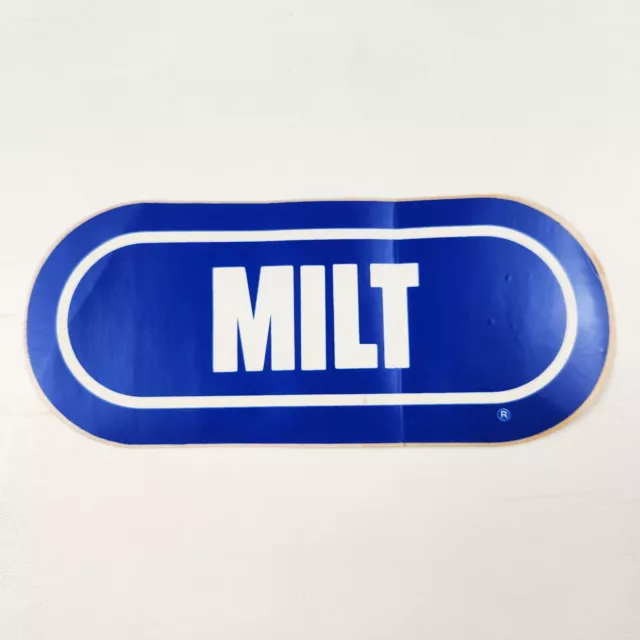 Milt WRIF Sticker 101.1 Radio Station Detroit Michigan 7.75x3.25" Vintage 80s