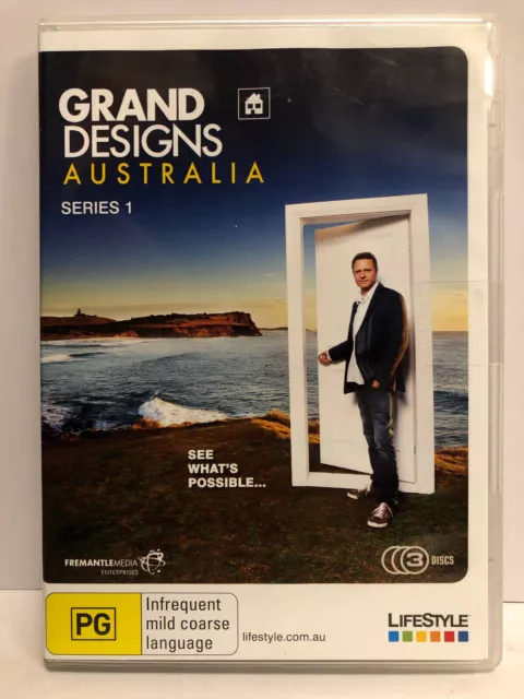 Grand Designs Australia Series 1. Peter Maddison. 3 Disc Lifestyle Dvd