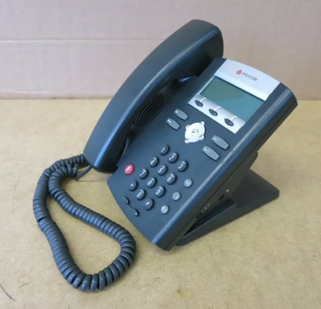 Polycom IP331 SoundPoint Phone SIP 2201-12365-001 Desktop POE Telephone VoIP