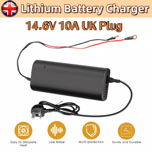 LiTime 14.6V 10A Lithium Battery Charger