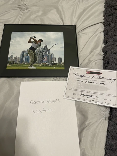 Bryson Dechambeau 8x10