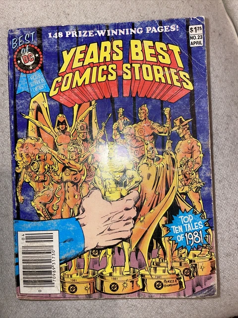 Best Of Dc Blue Ribbon Digest #23, Year's Best Comics Stories, Bronze, Fn+, 1982