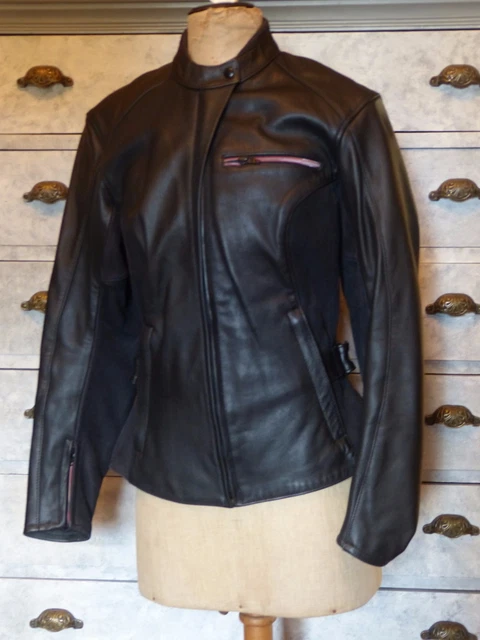 Blouson Motard Noir Glamorous Taille M - Simili Cuir - Coupe Cropped - Neuf Avec Étiquettes