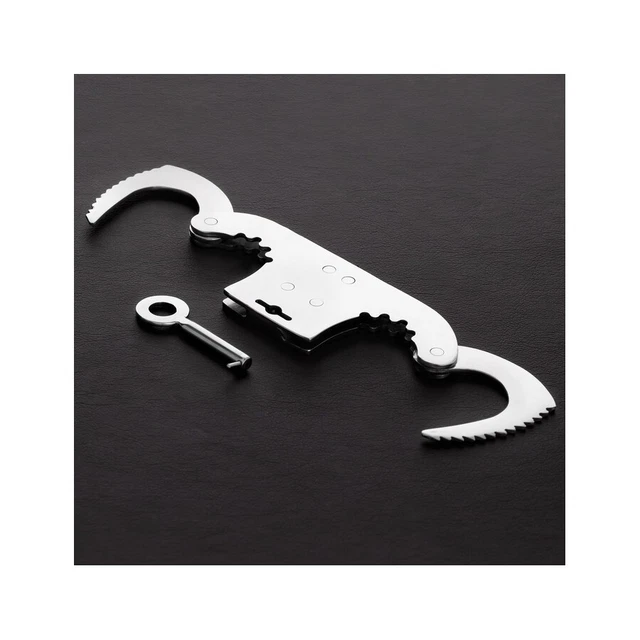 Menottes De Pouces En Acier - Accessoire SM - Kit Fétiche - Marque Kiotos - Neuf