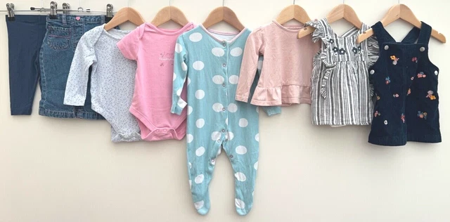Pacchetto di abbigliamento per bambine età 3-6 mesi Tu F&F cura materna