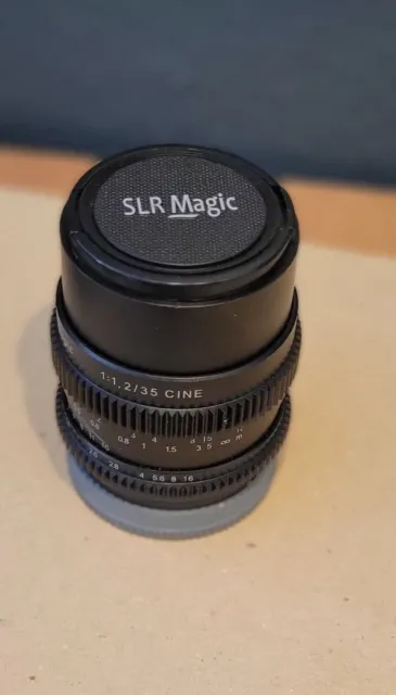 SLR Magic MicroPrime Cine 35mm T1.3 Large Aperture Lens for Sony-E Mount Camera