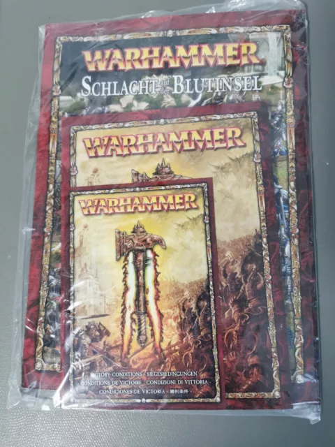 Warhammer Fantasy 7 Edition Kleines Regelbuch + Schlacht auf der Blutinsel