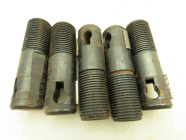 Scully Jones 17284 SJ-DA Adj Spindle Adapter MT #2  1-1/16" #12 Thread LOT OF 5