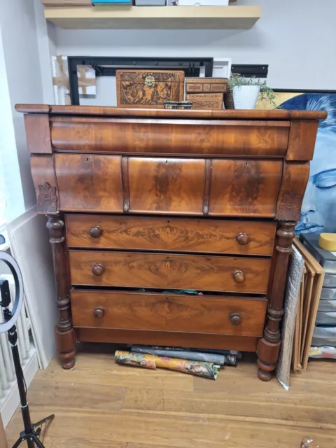 Antique Scotch chest of drawers