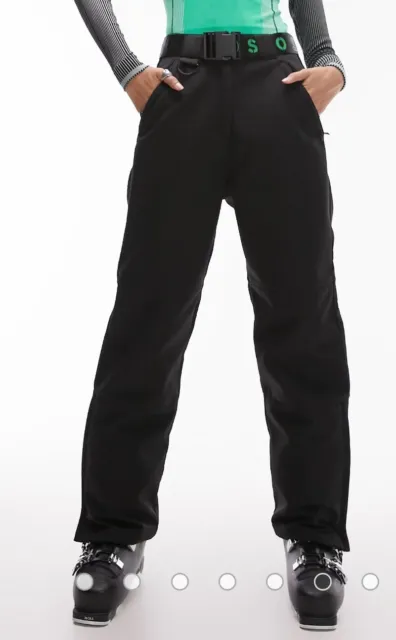 TOPSHOP SNO BLACK Skinny Ski Trousers UK Size 4_6_8_10_12_14_16 $151.54 -  PicClick