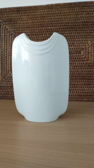 Rare AK Kaiser West Germany White Porcelain Vase