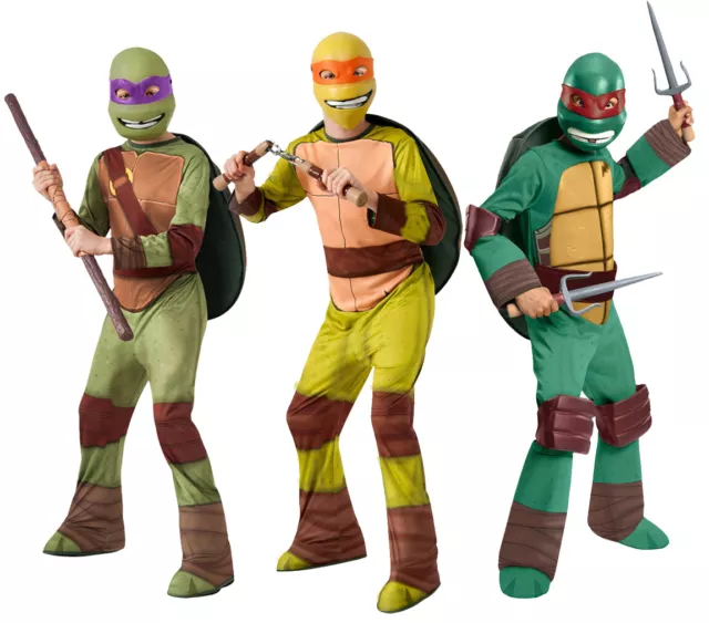 Teenage Mutant Ninja Turtles Costumes Childs Tmnt Halloween Fancy Dress Boys