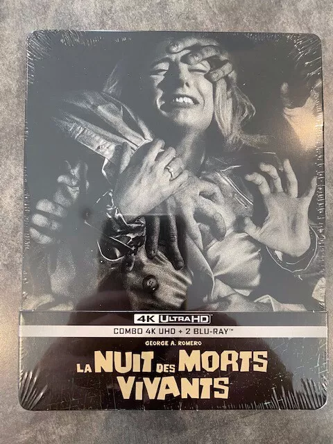 LA NUIT DES MORTS VIVANTS - STEELBOOK COLLECTOR - 4K ULTRA HD + BLU-RAY zone B