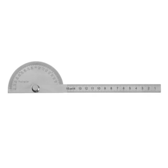 Angle Protractor 0-180 Degrees Square Head Finder Measuring Ruler with 15cm Arm