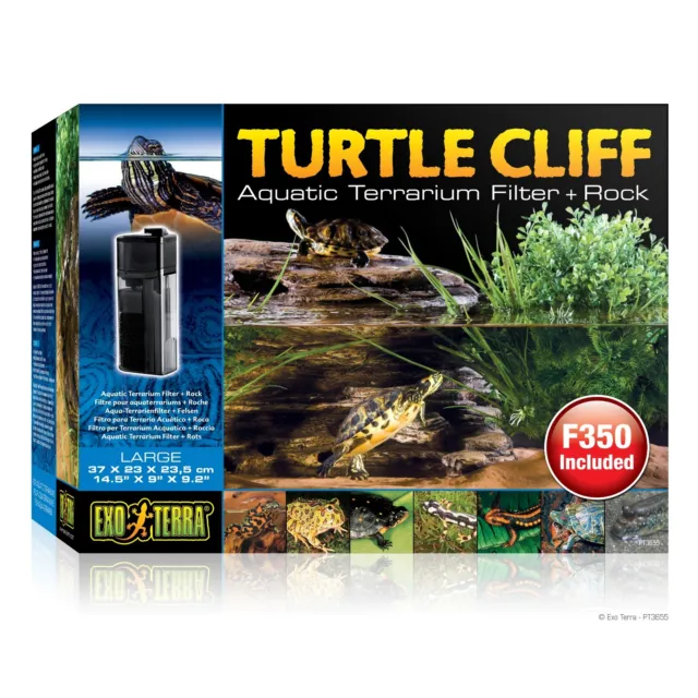 Exo Terra Turtle Cliff, Groß, mit Filter, PT3655