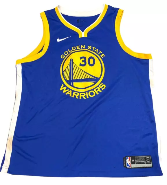 Warriors #30 Stephen Curry 2021-22 75th Diamond Anniversary Royal Jersey  Icon Edition