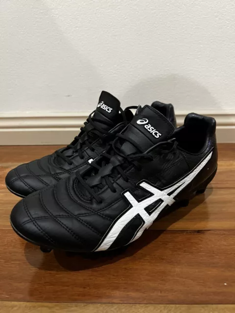 Asics Lethal Tigreor IT FF Men's Black Rugby Football Boots Size US 8.5 No Box