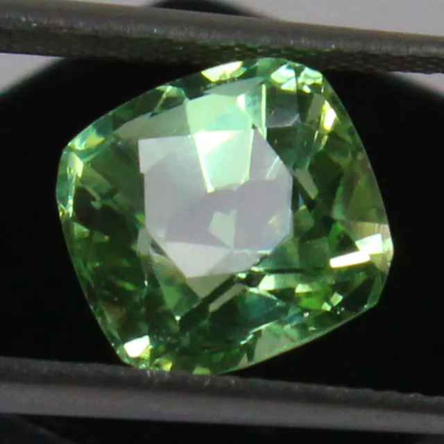 RARE Certified Natural 7.50 Ct Madagascar Green Sapphire Unheated Loose Gemstone